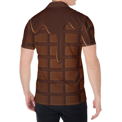 Chocolate Print Men's Shirt