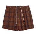 Chocolate Print Mesh Shorts