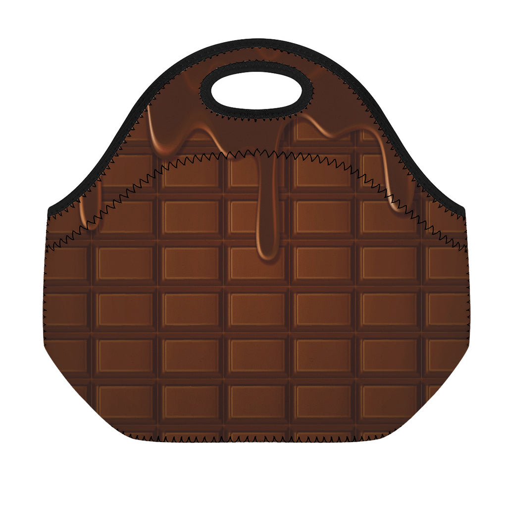 Chocolate Print Neoprene Lunch Bag