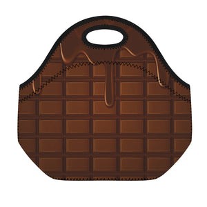 Chocolate Print Neoprene Lunch Bag