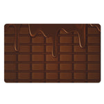 Chocolate Print Polyester Doormat