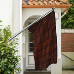 Chocolate Print Polyester Flag