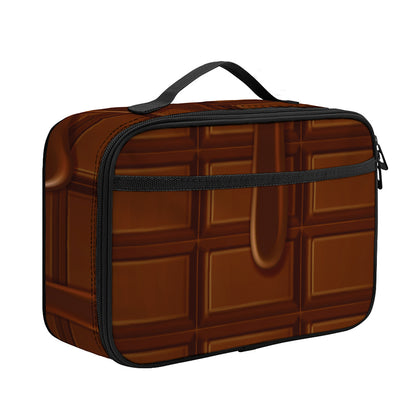 Chocolate Print Portable Lunch Bag