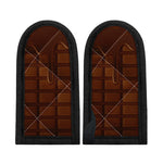 Chocolate Print Skillet Handle Cover