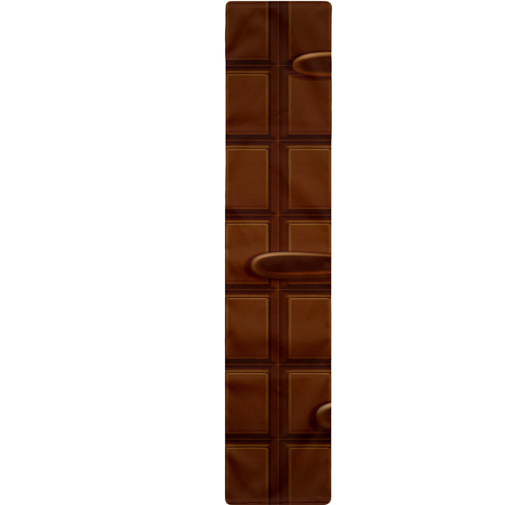 Chocolate Print Table Runner