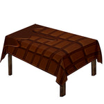 Chocolate Print Tablecloth