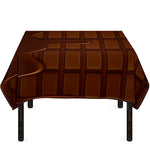 Chocolate Print Tablecloth