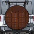 Chocolate Print Tire Cover