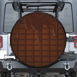 Chocolate Print Tire Cover