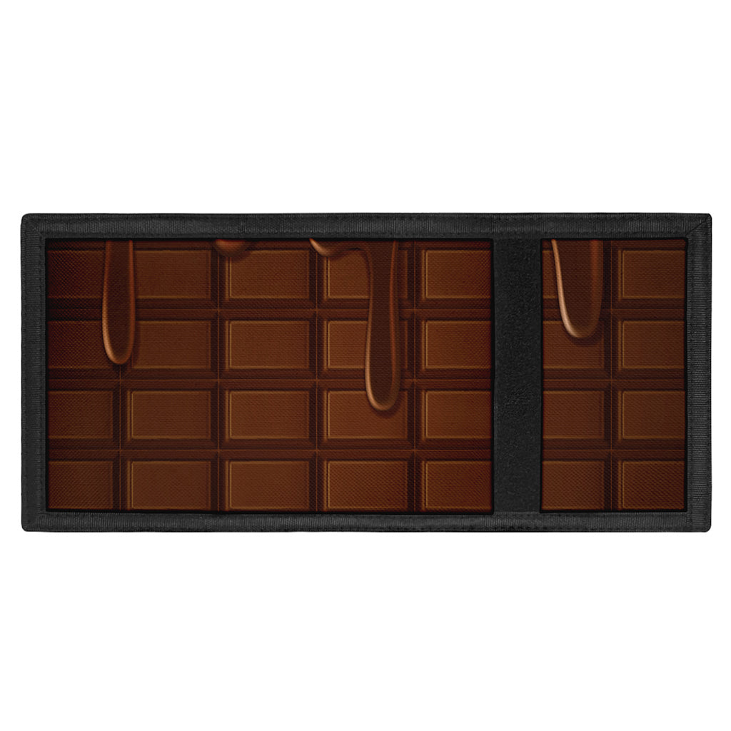 Chocolate Print Trifold Wallet