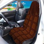 Chocolate Print Waterproof Car Seat Cover