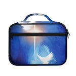 Christian Cross And White Doves Print Briefcase Bible Bag
