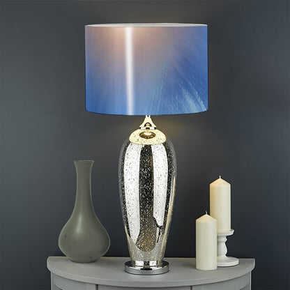 Christian Cross And White Doves Print Drum Lamp Shade