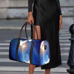 Christian Cross And White Doves Print Duffle Bag