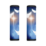 Christian Cross And White Doves Print Handle Covers