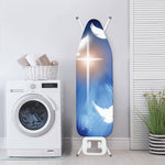 Christian Cross And White Doves Print Ironing Board Cover