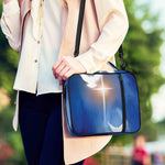 Christian Cross And White Doves Print Shoulder Strap Bible Bag