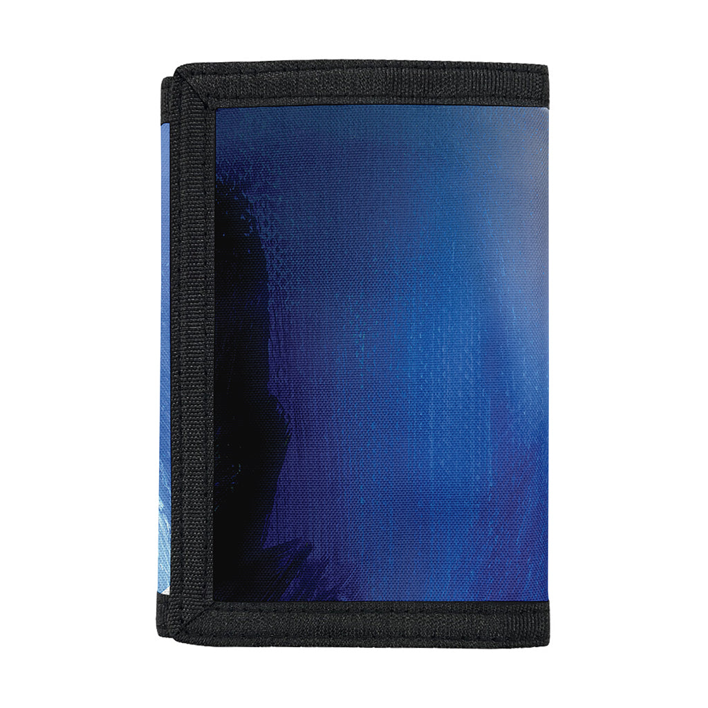 Christian Cross And White Doves Print Trifold Wallet