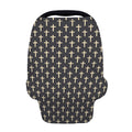Christian Cross Pattern Print Baby Seat Cover