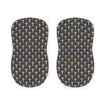 Christian Cross Pattern Print Bar Stool Covers