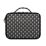 Christian Cross Pattern Print Briefcase Bible Bag