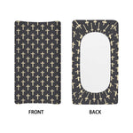 Christian Cross Pattern Print Changing Pad Cover