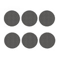 Christian Cross Pattern Print Coaster Set