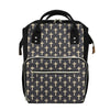 Christian Cross Pattern Print Diaper Bag