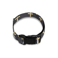 Christian Cross Pattern Print Dog Collar