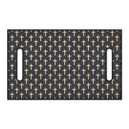 Christian Cross Pattern Print Golf Cart Seat Cover