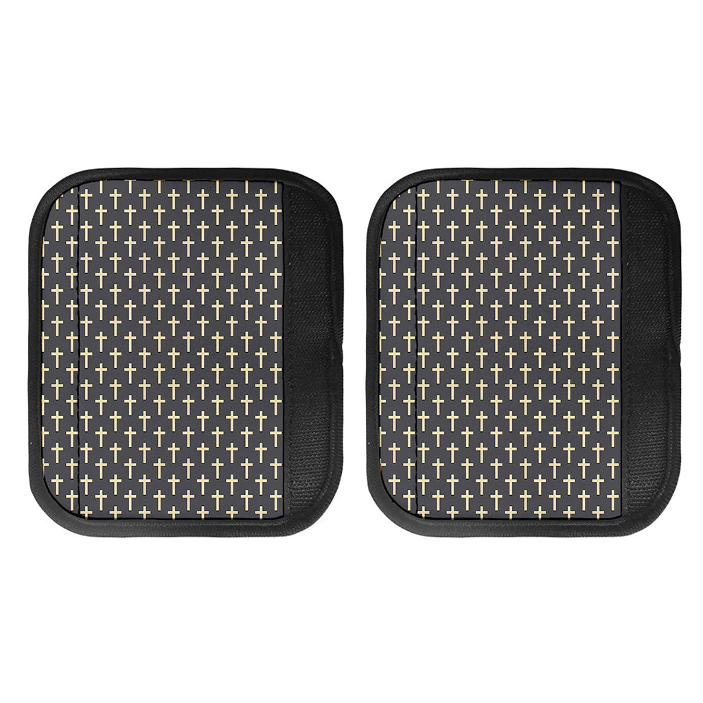 Christian Cross Pattern Print Handle Covers