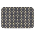 Christian Cross Pattern Print Indoor Door Mat