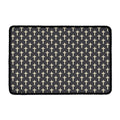 Christian Cross Pattern Print Kitchen Mat