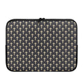 Christian Cross Pattern Print Laptop Sleeve