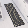 Christian Cross Pattern Print Long Kitchen Mat