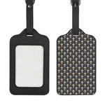 Christian Cross Pattern Print Luggage Tag