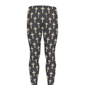 Christian Cross Pattern Print Men's Leggings