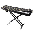 Christian Cross Pattern Print Piano Keyboard Cover