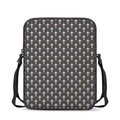 Christian Cross Pattern Print Rectangular Crossbody Bag