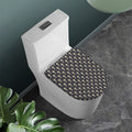Christian Cross Pattern Print Toilet Lid Cover