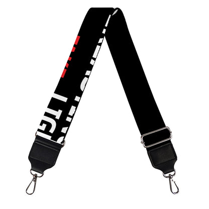 Christian Cross Religious Words Print Bag Strap