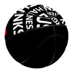 Christian Cross Religious Words Print Basketball