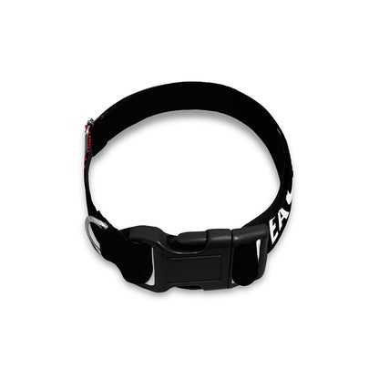 Christian Cross Religious Words Print Dog Collar