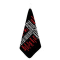 Christian Cross Religious Words Print Hand Towel