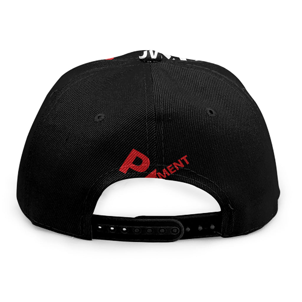 Christian Cross Religious Words Print Snapback Cap