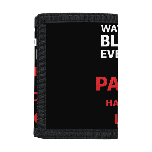 Christian Cross Religious Words Print Trifold Wallet