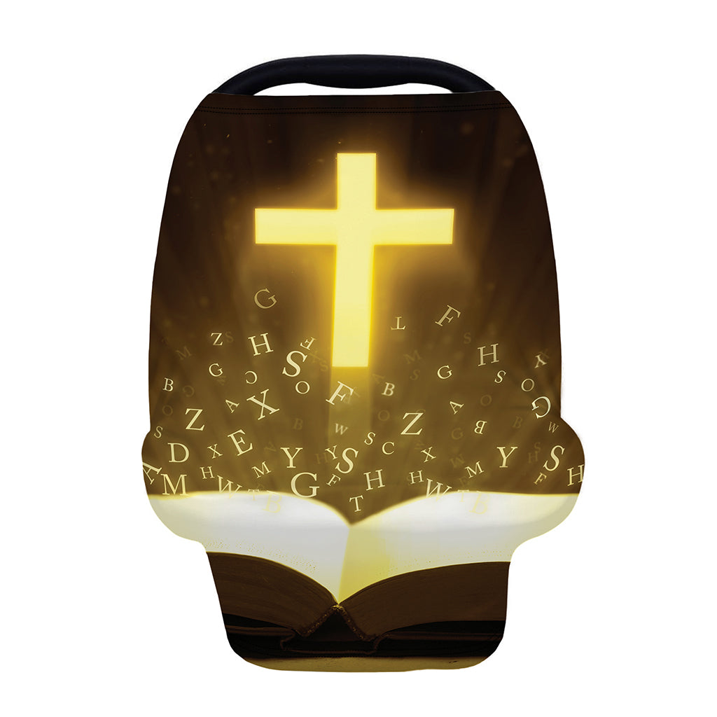 Christian Holy Bible Print Baby Seat Cover