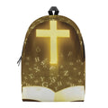 Christian Holy Bible Print School Backpack