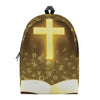 Christian Holy Bible Print Backpack