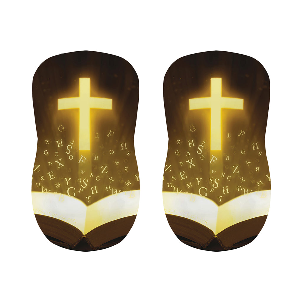 Christian Holy Bible Print Bar Stool Covers